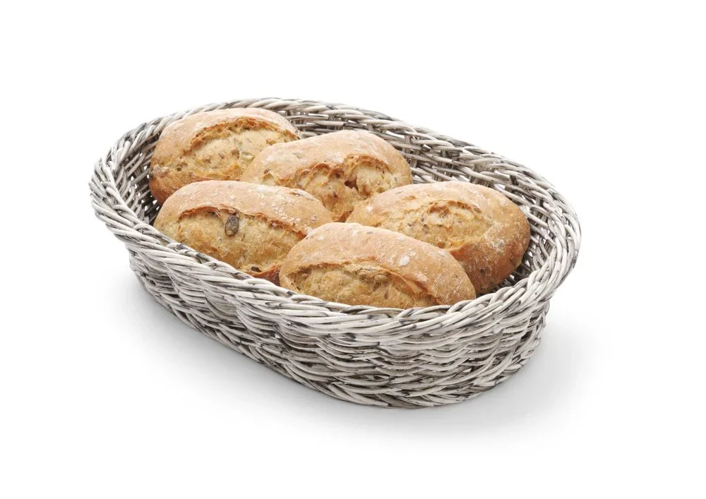 Brotkorb PP oval schwarz 250x190x65 mm - Image 5