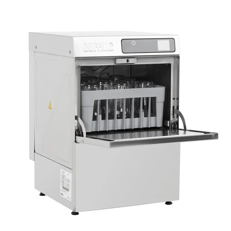 Buffalo Digitaler Gläserspüler für die Arbeitsplatte 350mm Korb 3.3kW - Image 11