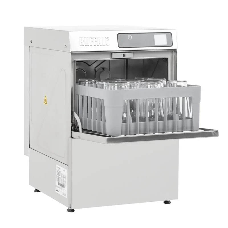 Buffalo Digitaler Gläserspüler für die Arbeitsplatte 350mm Korb 3.3kW - Image 12