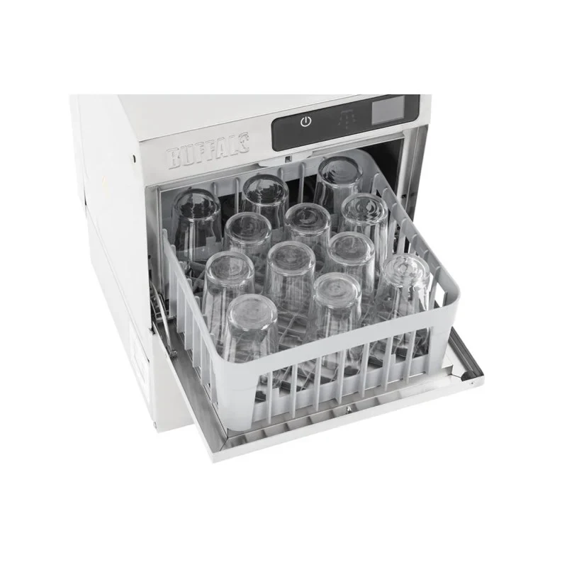 Buffalo Digitaler Gläserspüler für die Arbeitsplatte 350mm Korb 3.3kW - Image 14