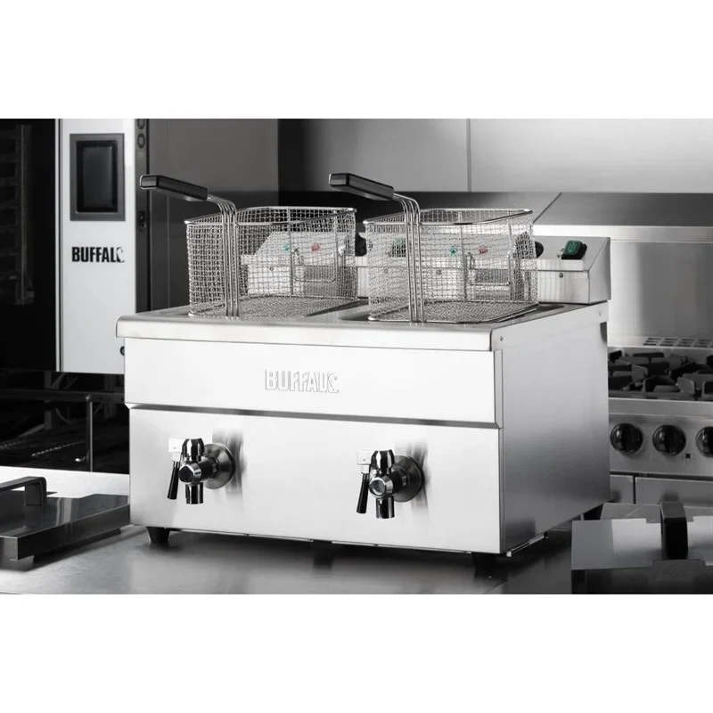 Buffalo Doppel-Induktionsfritteuse 2x 3000W - Image 15