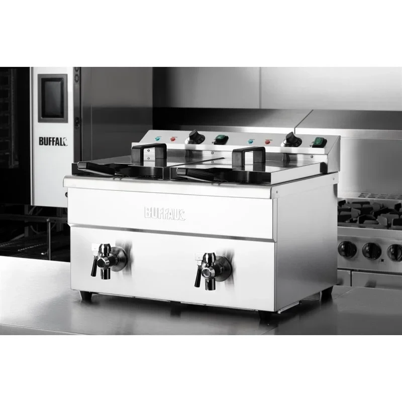 Buffalo Doppel-Induktionsfritteuse 2x 3000W - Image 16