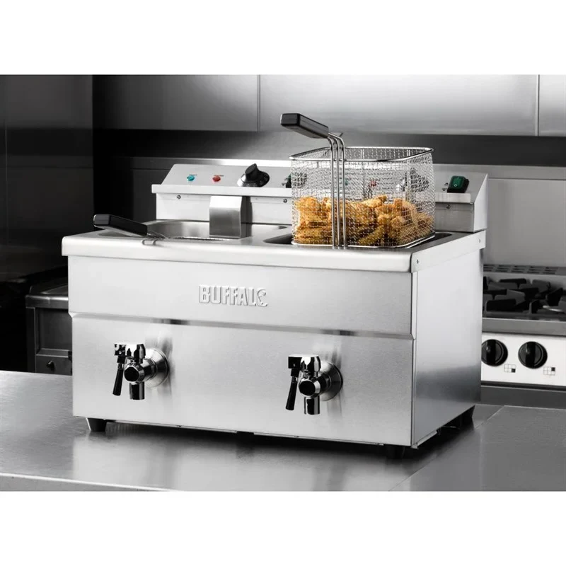 Buffalo Doppel-Induktionsfritteuse 2x 3000W - Image 17