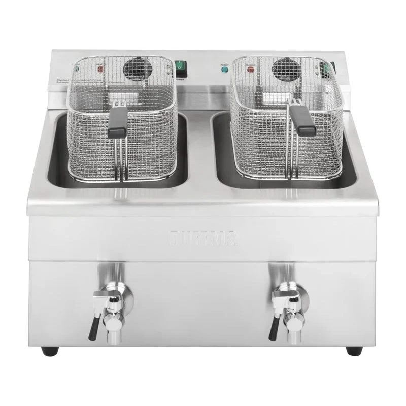 Buffalo Doppel-Induktionsfritteuse 2x 3000W - Image 7