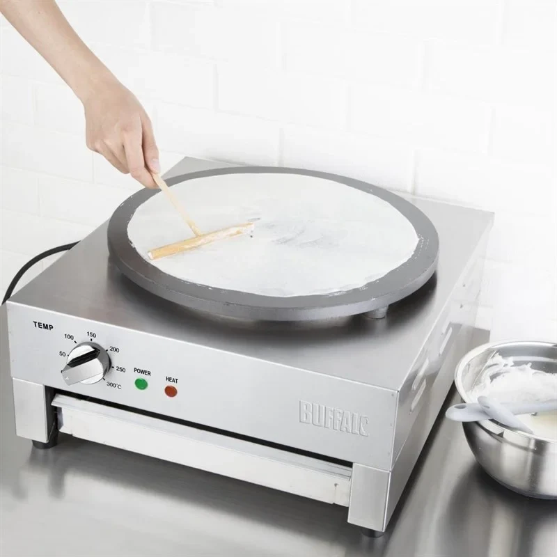 Buffalo Elektro-Crêpes-Eisen - 1 Kochplatte Ø 400 mm - Image 6