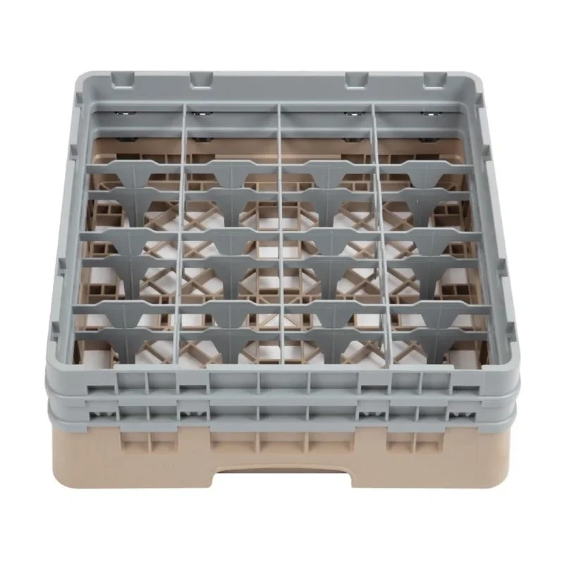 Cambro Gläserspülkorb beige mit 16 Fächern max Glashöhe 13,3cm - Image 3