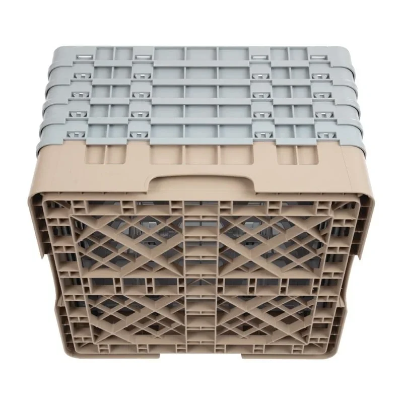 Cambro Gläserspülkorb beige mit 16 Fächern max Glashöhe 25,7cm - Image 6