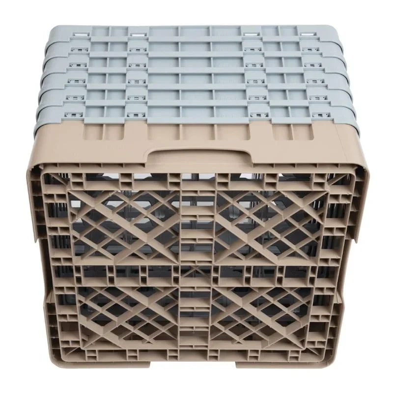 Cambro Gläserspülkorb beige mit 16 Fächern max Glashöhe 29,8cm - Image 6