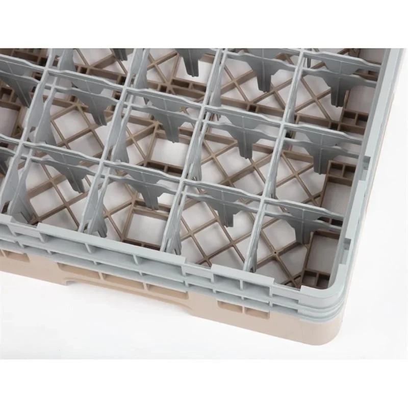Cambro Gläserspülkorb beige mit 25 Fächern max Glashöhe 13,3cm - Image 4