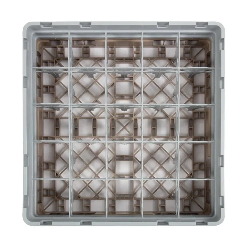 Cambro Gläserspülkorb beige mit 25 Fächern max Glashöhe 13,3cm - Image 5
