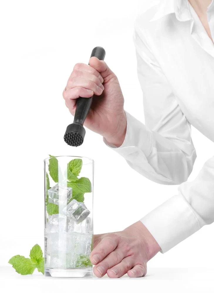 Cocktail Stössel Edelstahl PP 34x34x207 mm - Image 4