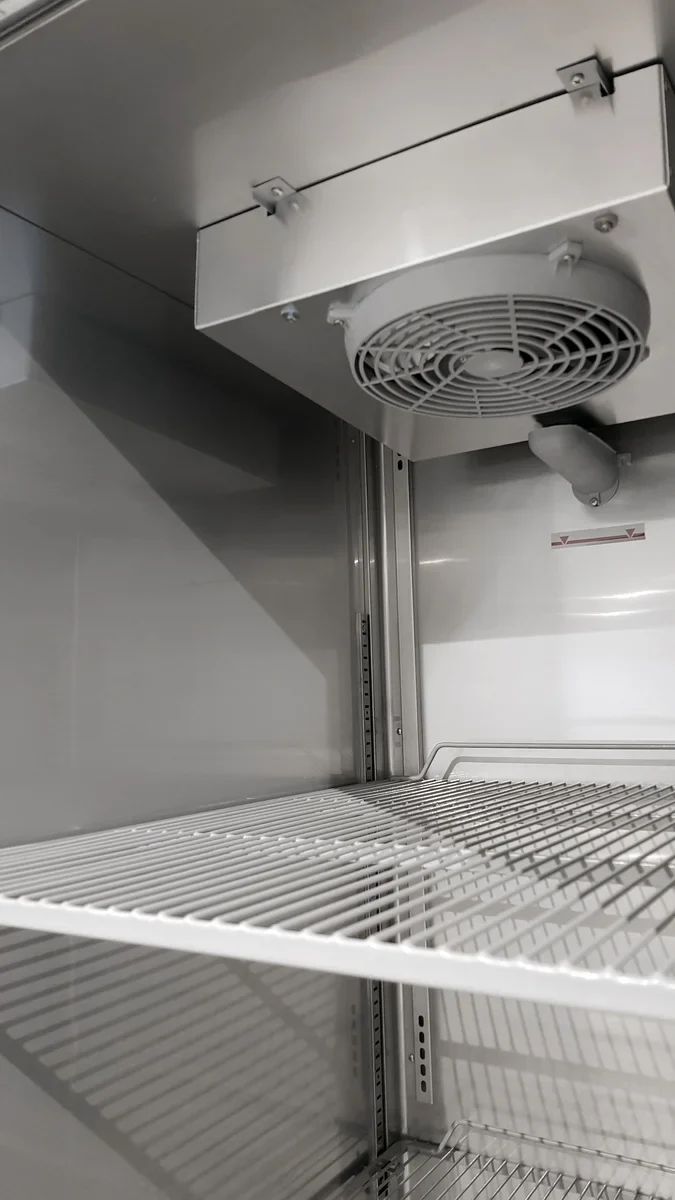 Coreco Edelstahltiefkühlschrank US Range 650 - Image 3