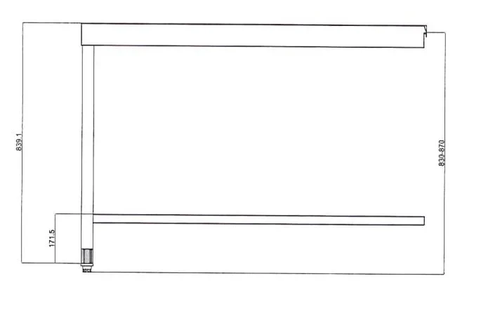Dexion Zu- und Ablauftisch 1200 - Image 3