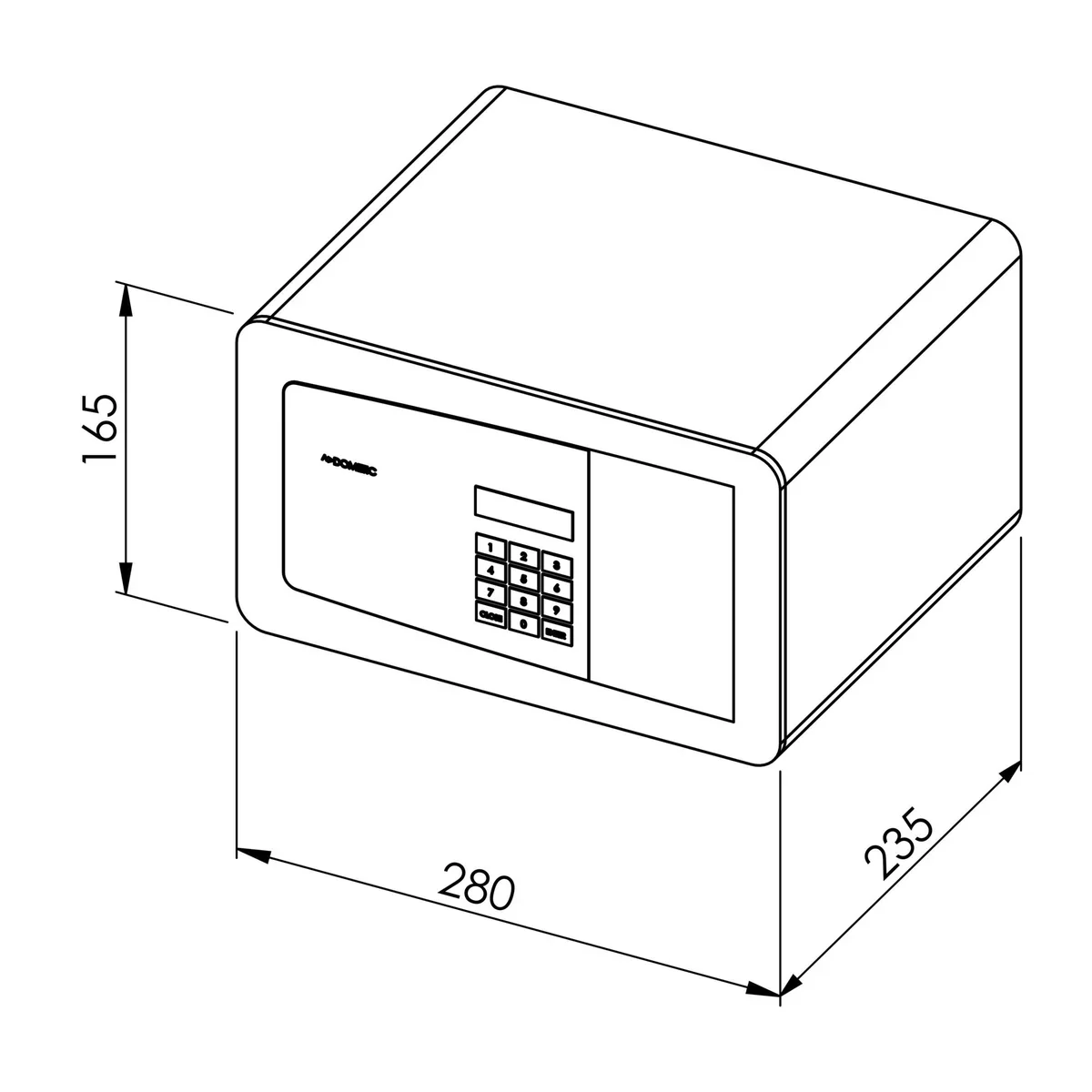 Dometic Hotelsafe MD 283 Premium Class - Image 2