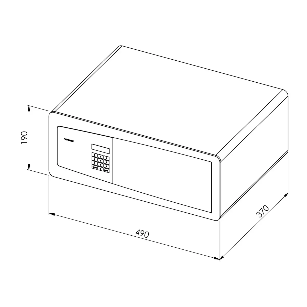 Dometic Hotelsafe MD 493 Premium Class - Image 3