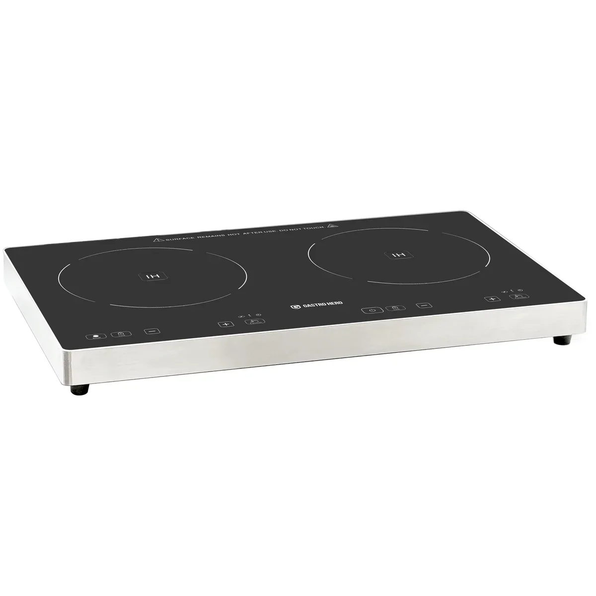 Doppel-Induktionskochfeld ECO - Horizontal - 1,8 kW & 1,7 kW