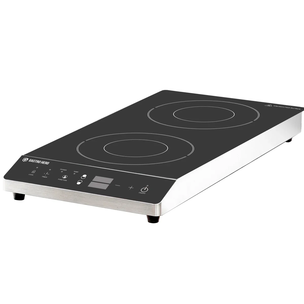 Doppel-Induktionskochfeld ECO - Vertikal - 1,8 kW & 1,7 kW - Image 2