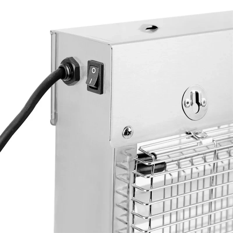 Eazyzap LED Insektenvernichter 150m² 20W, gebürsteter Edelstahl, energieeffizient - Image 11