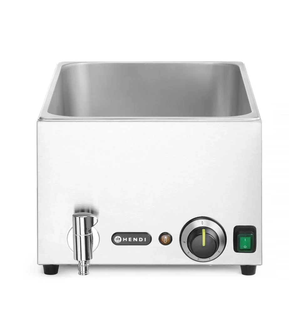 Eco Line Bain-Marie elektrisch mit Wasserablasshahn - Image 3