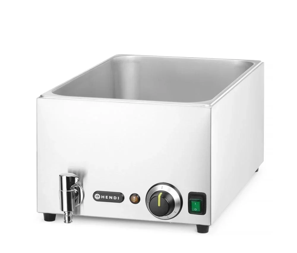 Eco Line Bain-Marie elektrisch mit Wasserablasshahn - Image 4