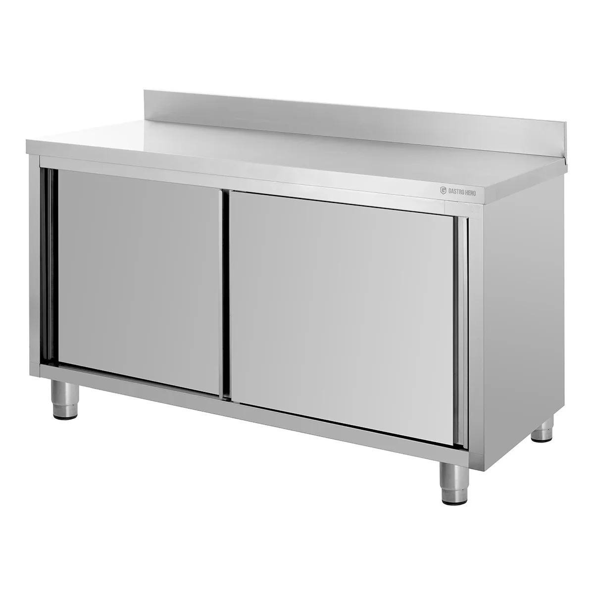 Edelstahl-Arbeitsschrank ECO 15x7 mit Aufkantung - Image 3