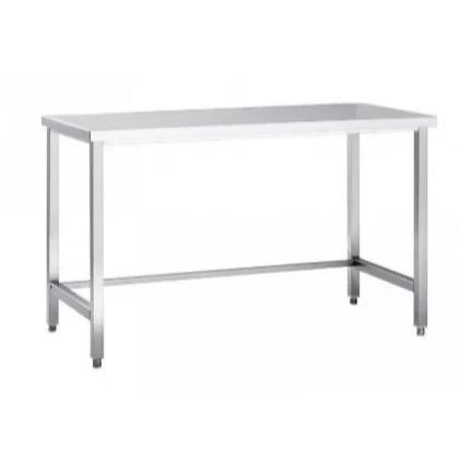 Edelstahl Arbeitstisch Eco 15x7 ohne Grundboden - Image 2