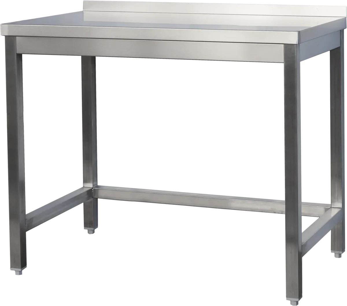 Edelstahl Arbeitstisch Profi  1500 x 700 mm -mit Aufkantung - Image 2