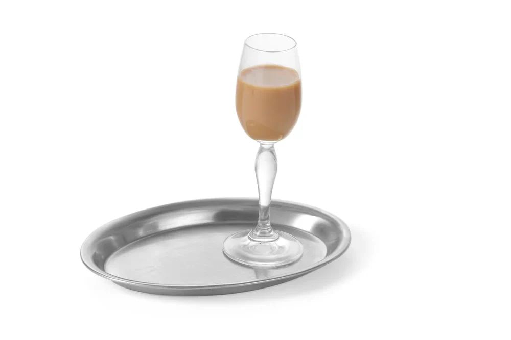 Edelstahl Kaffeehaustablett, 265 x 195 mm - Image 4