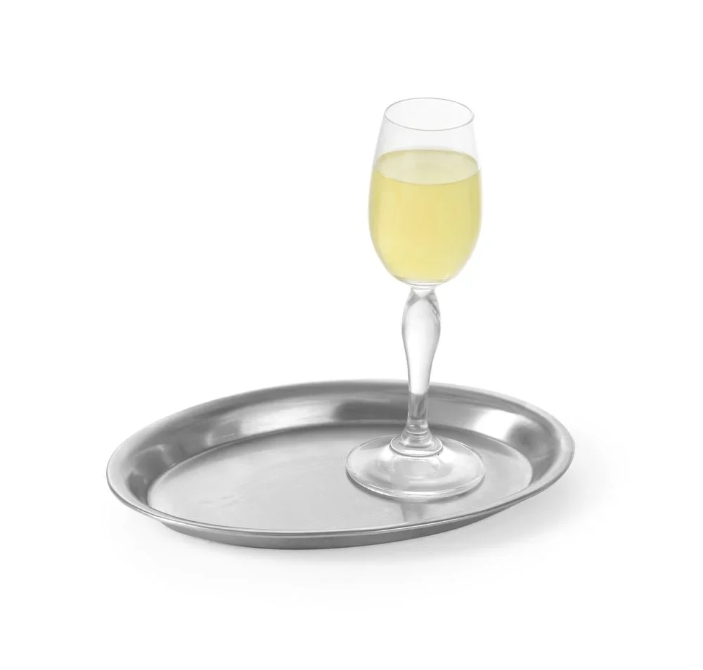 Edelstahl Kaffeehaustablett, 285 x 220 mm - Image 3