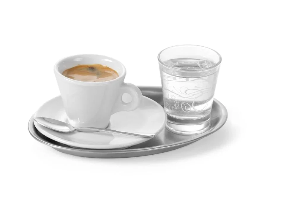 Edelstahl Kaffeehaustablett, 285 x 220 mm - Image 5