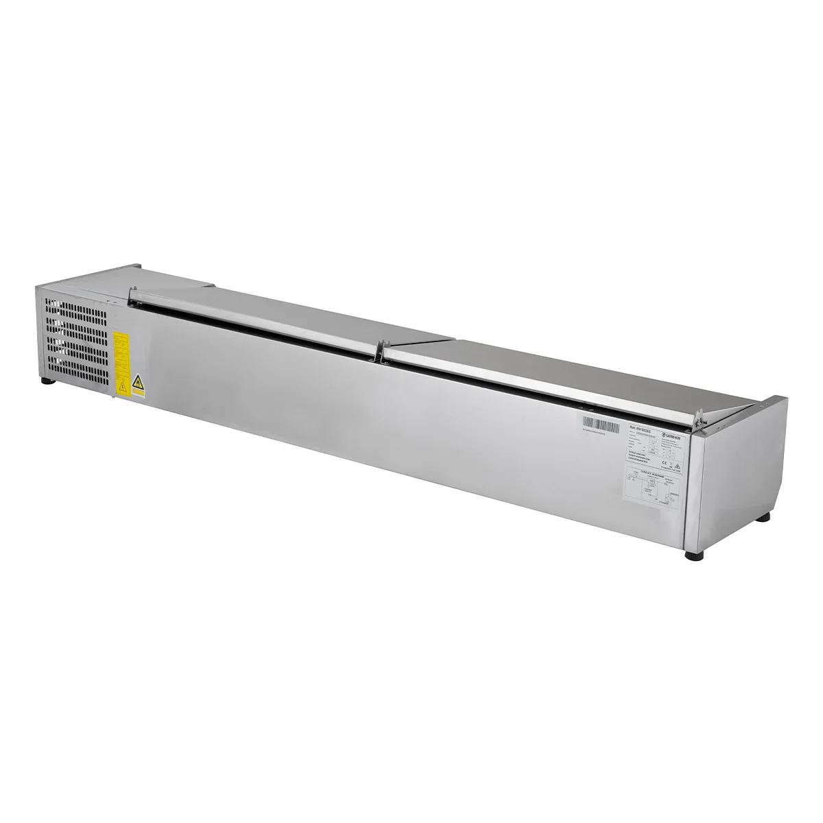 Edelstahl-Kühlaufsatz ECO 10 x GN 1/4 - Image 3