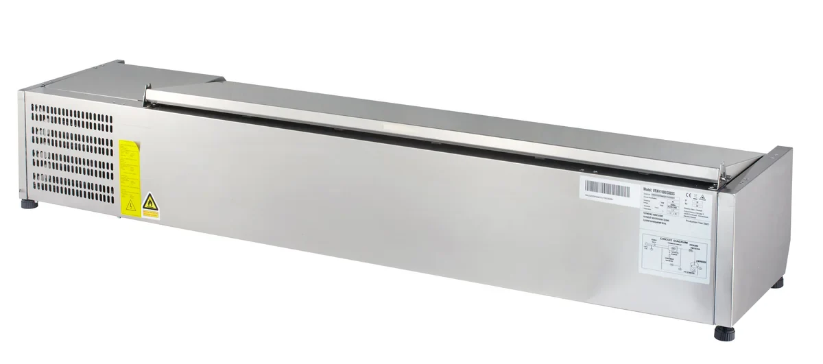 Edelstahl-Kühlaufsatz ECO 5 x GN 1/4 - Image 5