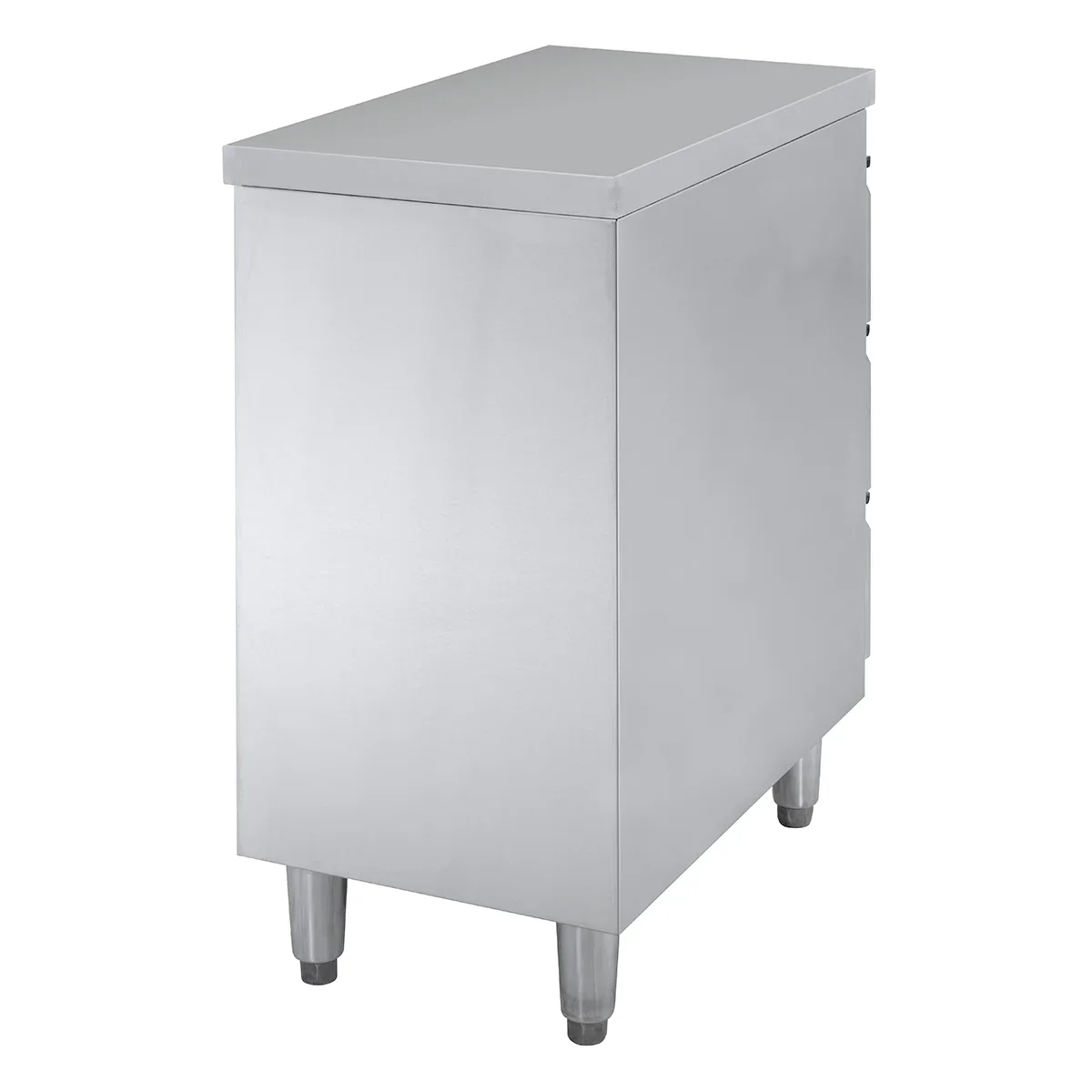 Edelstahl-Schubladenschrank BASIC 3er Einheit 600, AISI 201 - Image 7