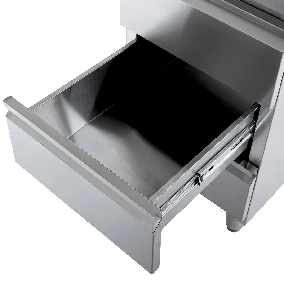 Edelstahl-Schubladenschrank BASIC 3er Einheit 700, AISI 201 - Image 4