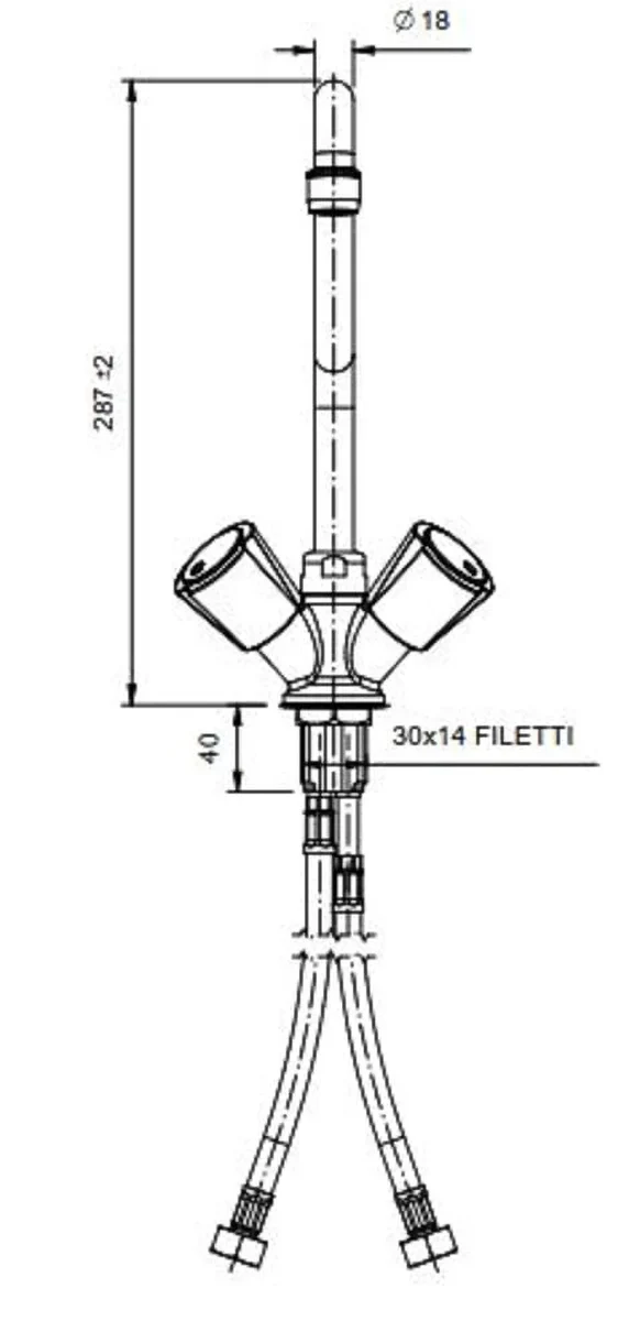 Einloch Mischbatterie Profi 100 - Image 6