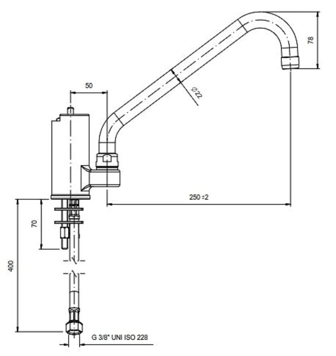 Einloch Mischbatterie Profi 200 - Image 7