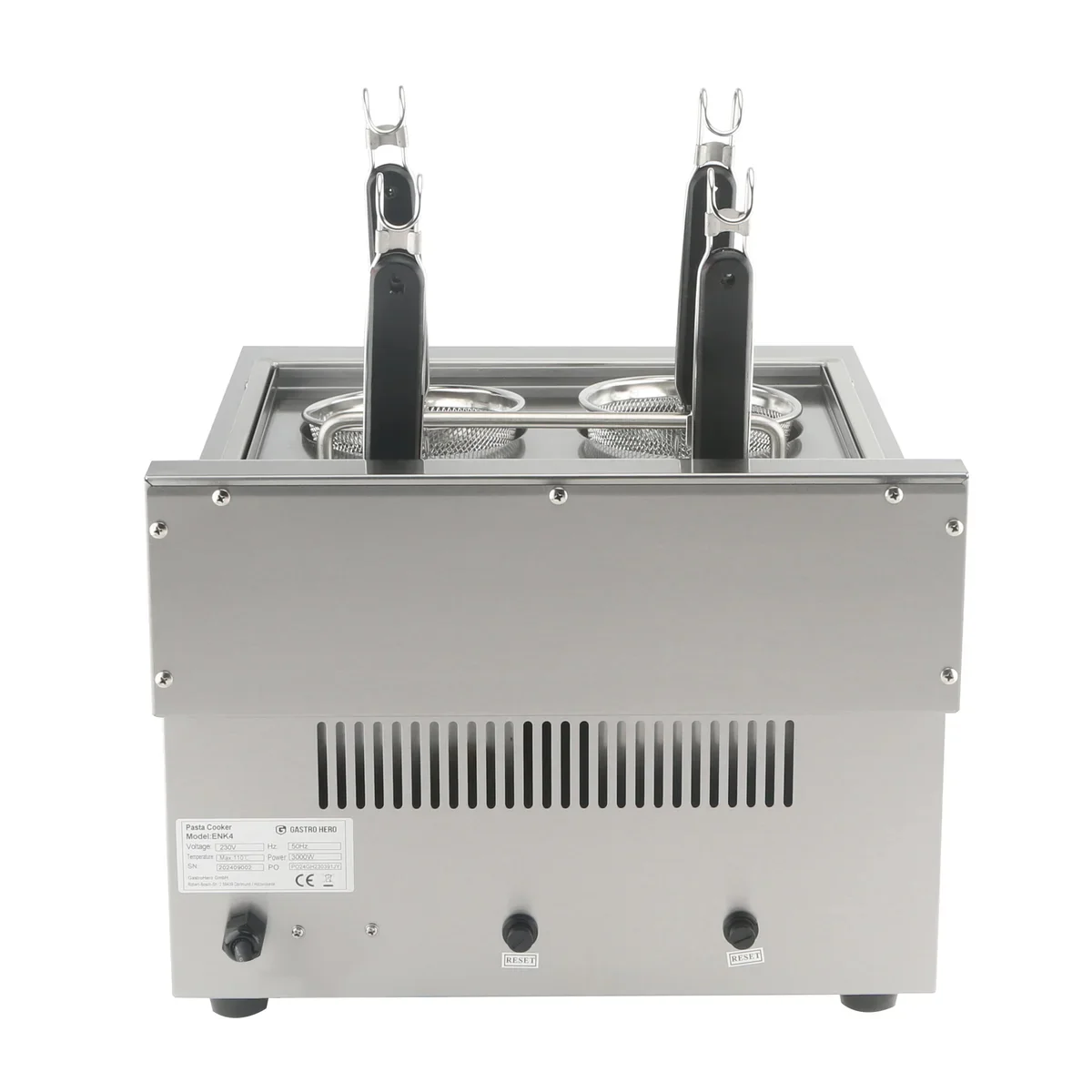 Elektrischer Nudelkocher - 4 Siebe - 16,5l - Image 8