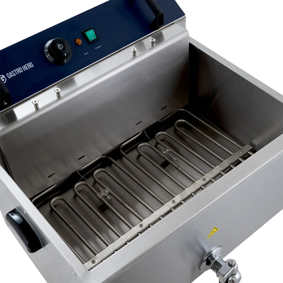 Elektro Backwaren-Fritteuse - 20,4 Liter - 5 kW - mit Ablasshahn - Image 8