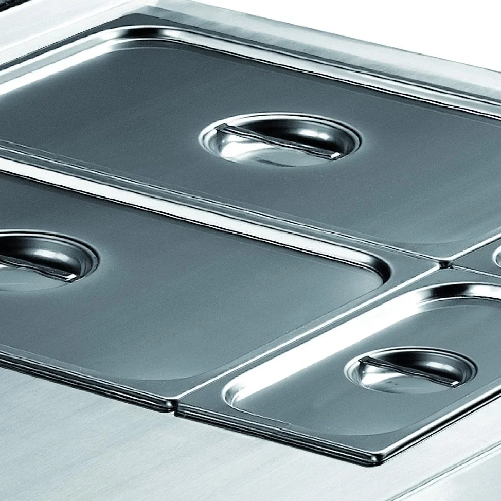 Elektro Bain-Marie Serie 600 - 60/60 - GN 1/1+1/4+1/4 - Tischgerät - 3,06 kW - Image 3