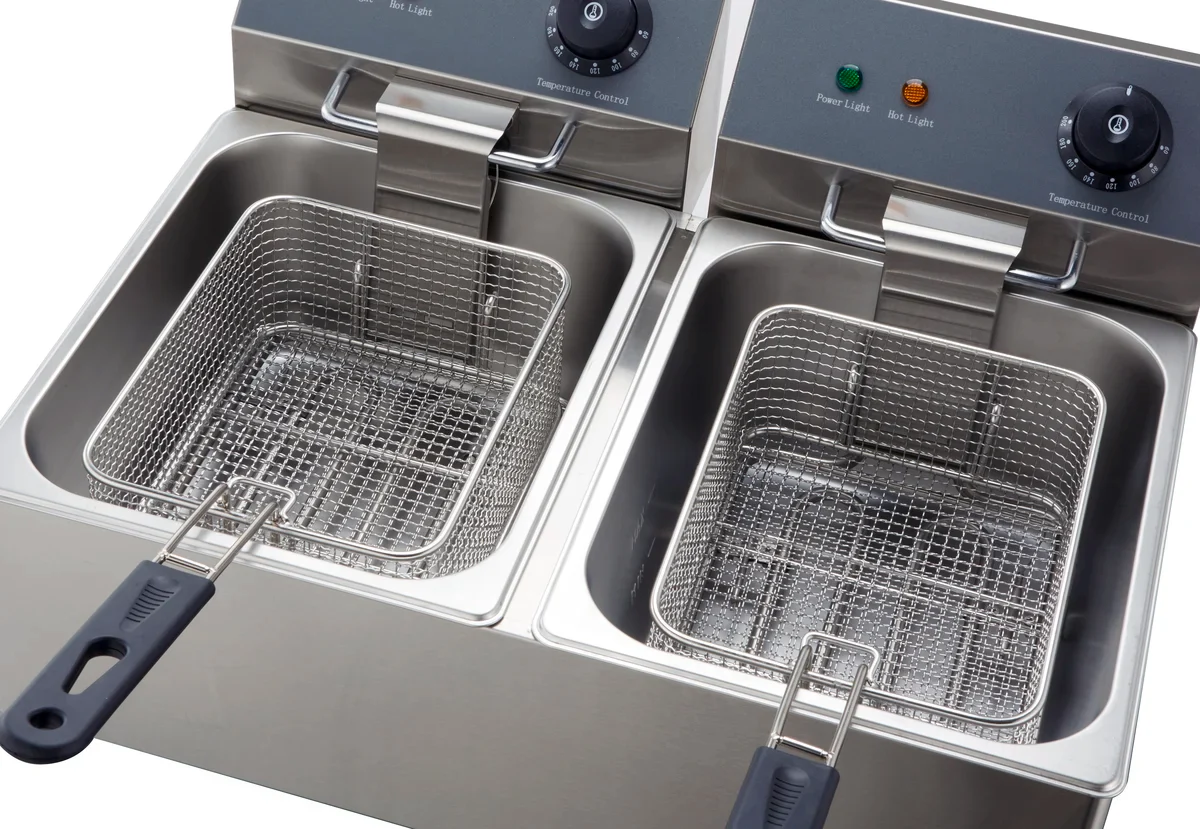Elektro-Doppel-Fritteuse ECO 6+6 Liter - Image 5
