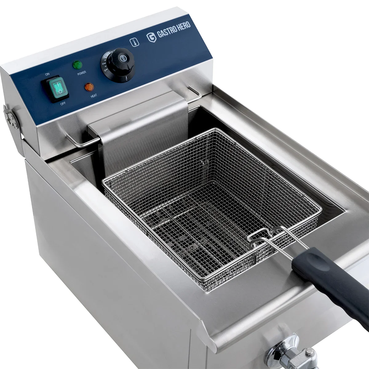 Elektro-Fritteuse ECO 13 Liter mit Ablasshahn, 5000 W, 400 V - Image 10