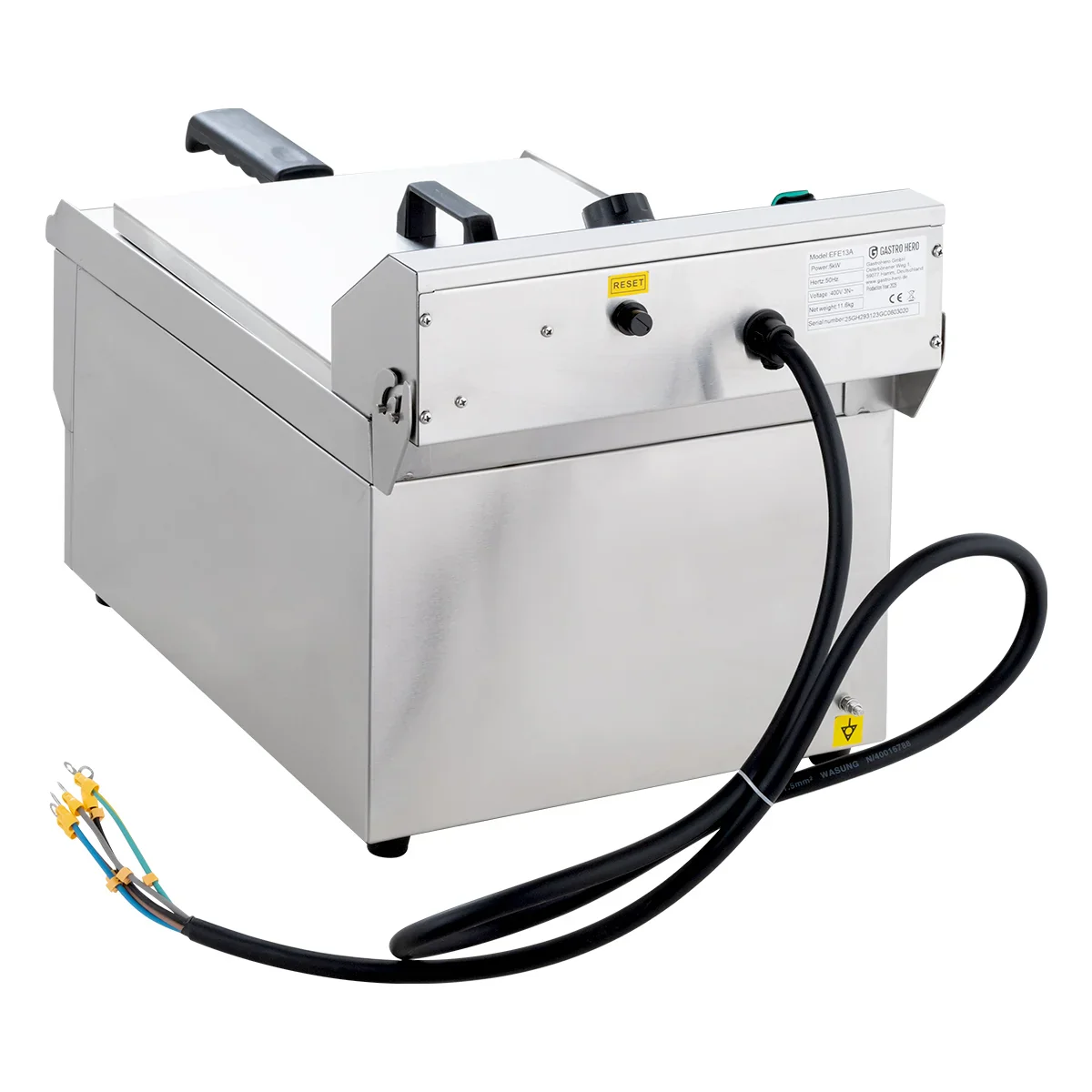 Elektro-Fritteuse ECO 13 Liter mit Ablasshahn, 5000 W, 400 V - Image 13