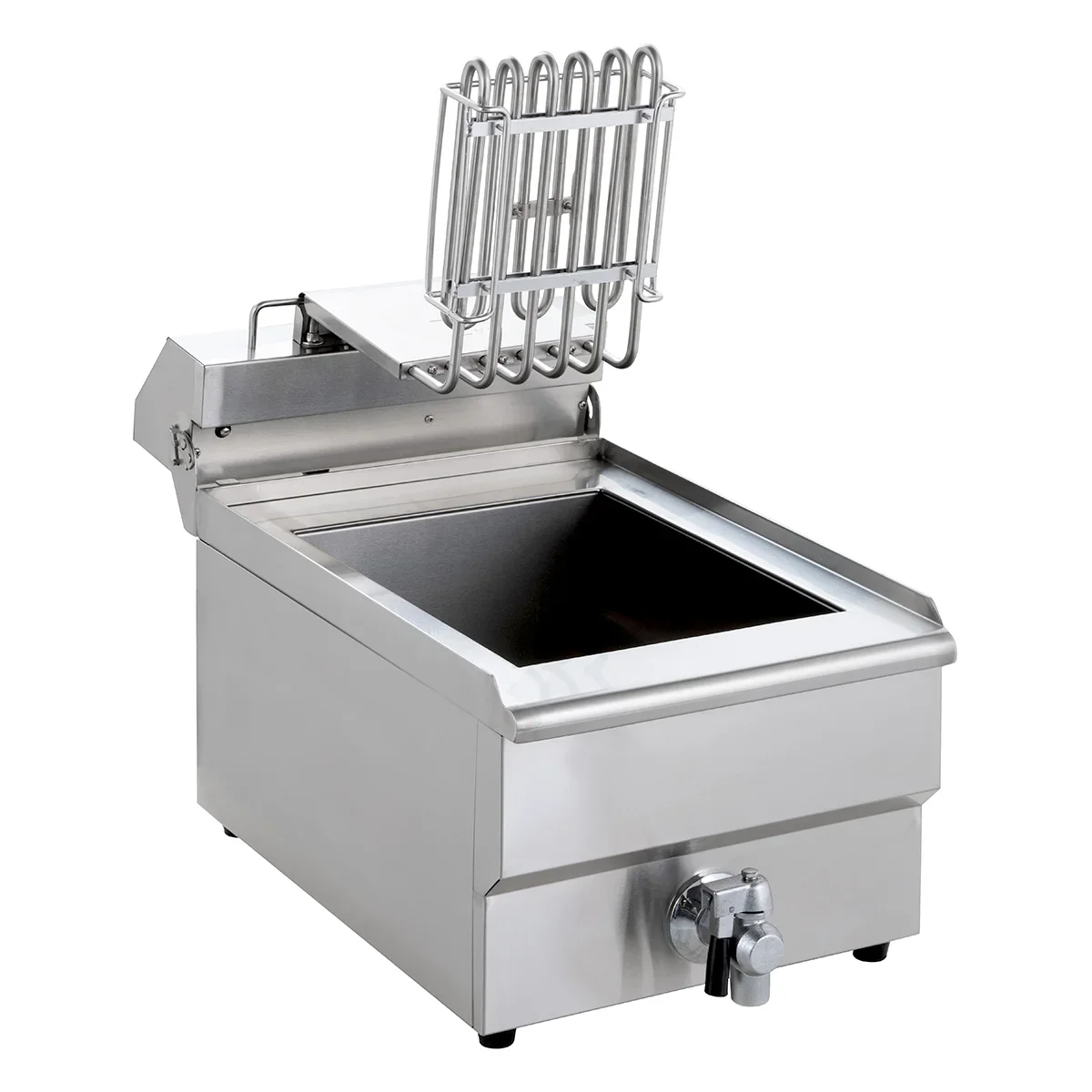 Elektro-Fritteuse ECO 13 Liter mit Ablasshahn, 5000 W, 400 V - Image 4