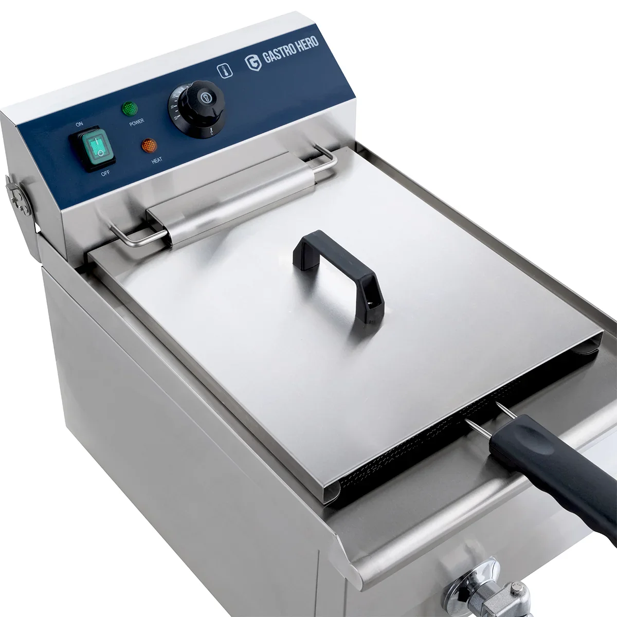 Elektro-Fritteuse ECO 13 Liter mit Ablasshahn, 5000 W, 400 V - Image 9