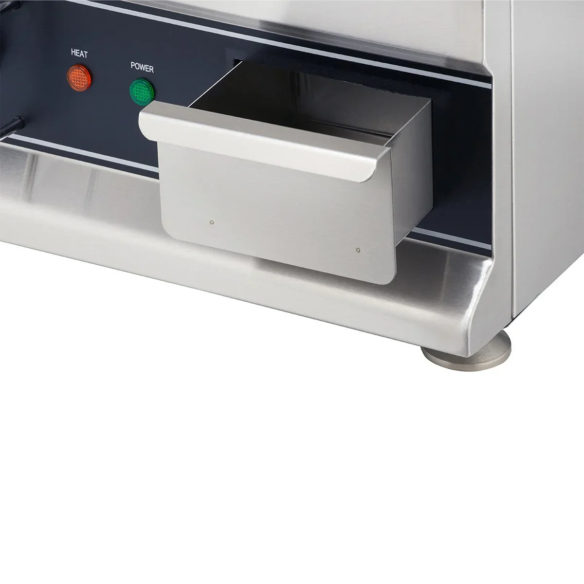 Elektro-Grillplatte Eco 410x425 glatt, verchromt - Tischgerät - Image 3