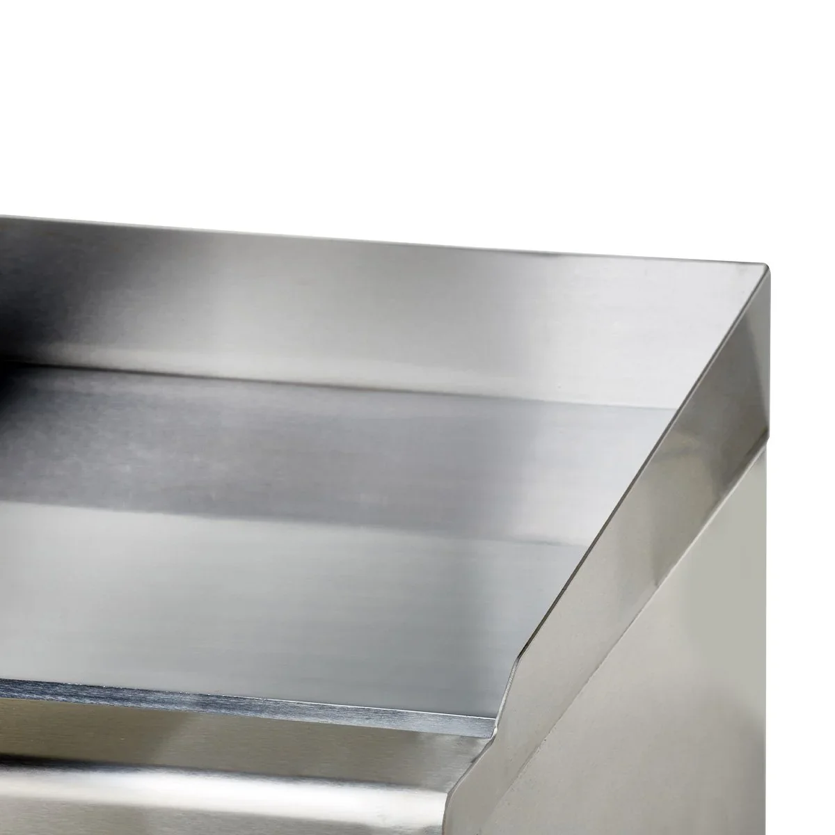 Elektro-Grillplatte Eco 410x425 glatt, verchromt - Tischgerät - Image 4