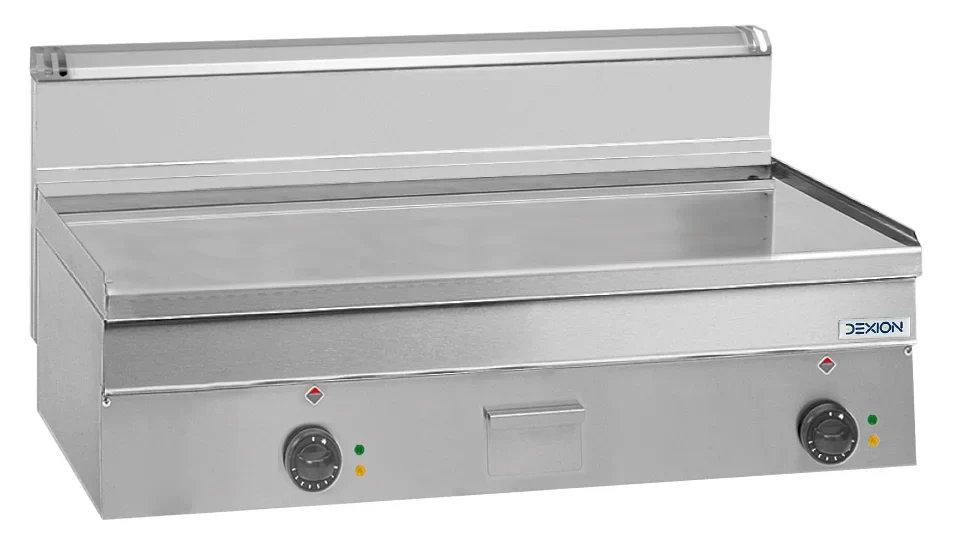 Elektro-Grillplatte Serie 600 - 100/60 - glatt, verchromt - Tischgerät - 12,5 kW