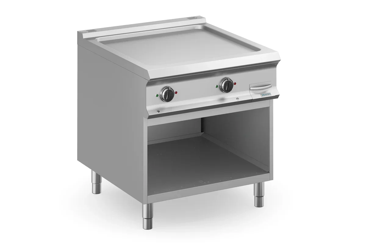 Elektrogrillplatte Dexion Lux 980 - 80/90 - glatt - 14 kW