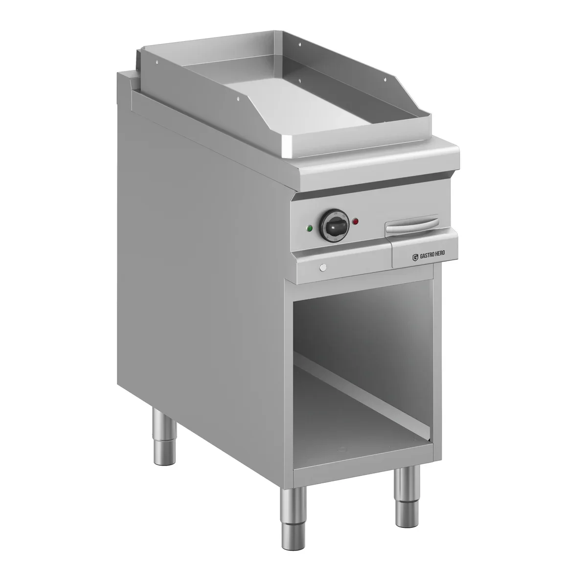 Elektrogrillplatte Serie 900 - 40/90 - glatt, verchromt