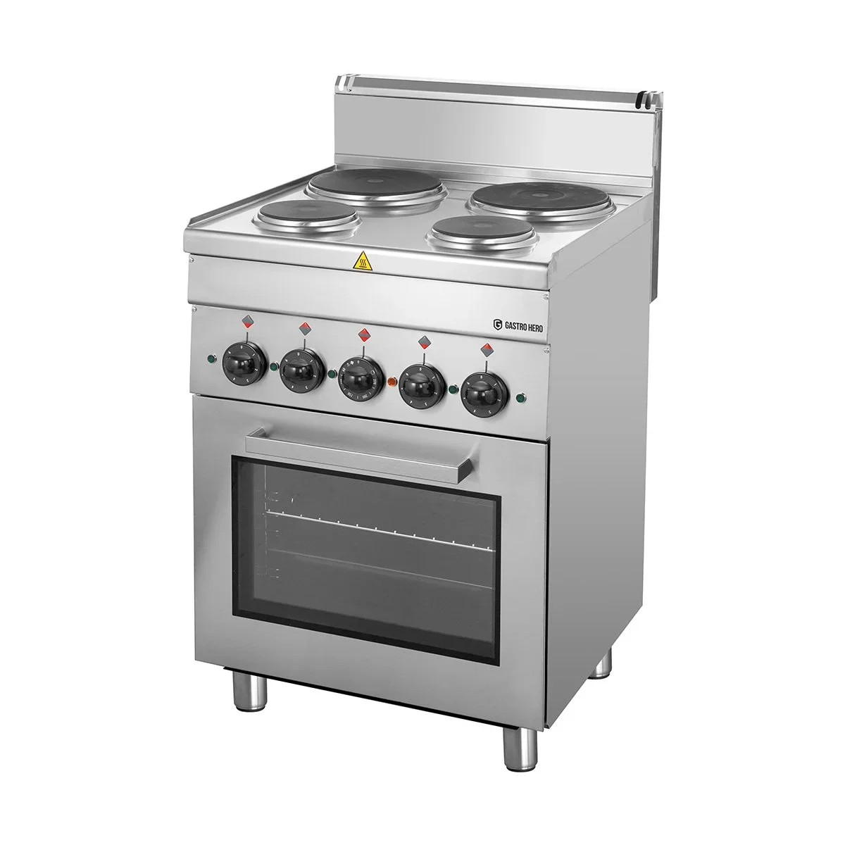 Elektroherd Serie 600 - 60/60 mit Elektrobackofen und Elektrogrill - 4 Kochfelder 11,7 kW - Image 10